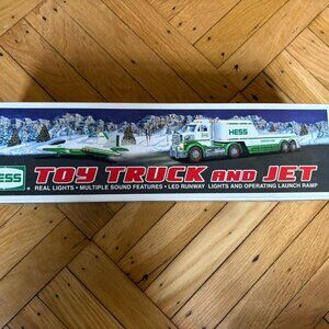 2010 Hess Truck and Jet Original Packaging Collectible